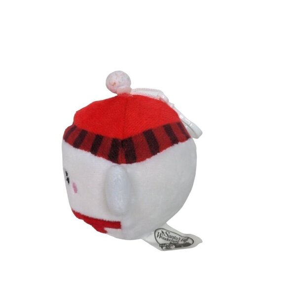 Bass Pro Shops Santa's Wonderland Polar Bear Clip Plush Stuffed Animal 2019 4.5" - Picture 4 of 6